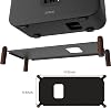 Real wood stand holder accessories for Sub 4 protect your Sonos Sub 4 and improve your sound. Safe and Stable Wood Mount with Metal Frame for Sonos Sub 4, Sub 3, Sub 2 Walnut Black
