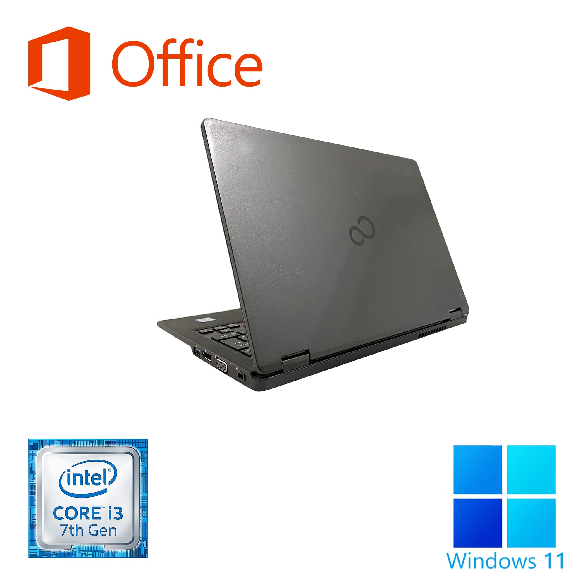 Fujitsu ノートPC Windows 11 Office搭載（調整済み） Amazon.co.jp: 【整備済み品】 ノートパソコン Office搭載
