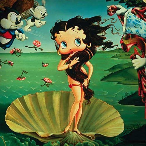 Skinit Decal Laptop Skin Compatible with Thinkpad X1 Carbon (6th Gen 2018) - Officially Licensed Betty Boop Betty Boop at Sea Design