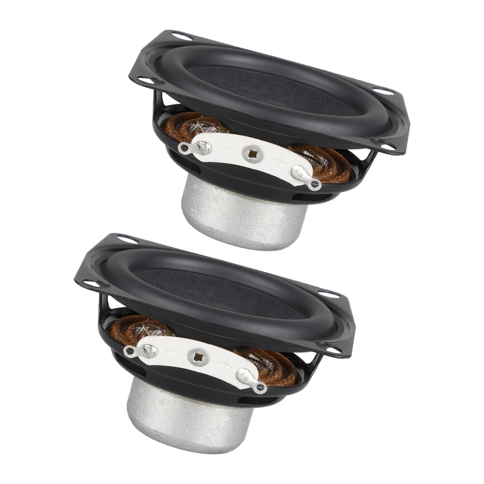Double Magnets 2Inch 5W 4Ω Speakers Neodymium Cores Structure 16Core Rubber Surround Optimized for Compact Music Systems Portable Accessories Components