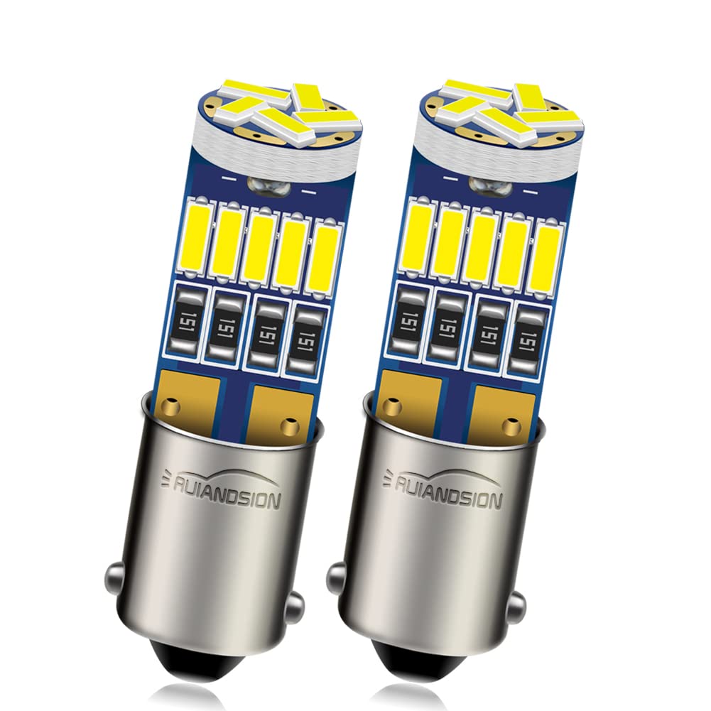 4 Lampadine LED BA9S 12V Bianche - Ricambio Per Luci Interna Auto, Targa E Cruscotto - Foto 3