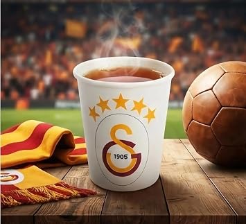 Baskılı karton bardak 180 ml sızdırmazlık garantili 50 adet