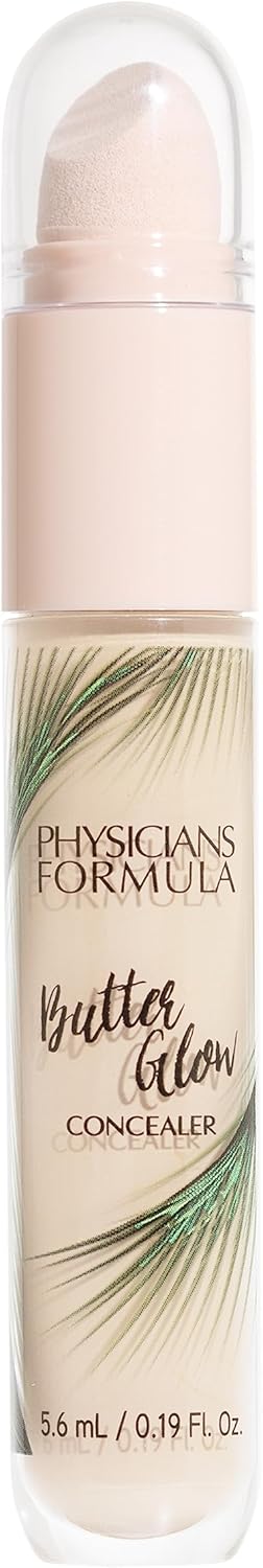 Physicians Formula Butter Glow, Multi-Use Liquid Concealer om Imperfecties op te helderen, te highlighten en te camoufleren, Langhoudend, Effen tint