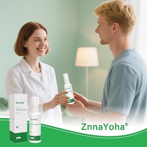 Miniatura 6 de Spray removedor de adhesivo, removedor de adhesivo médico sin picaduras para la piel, ideal para pacientes con ostomía, eliminación de piel sensible