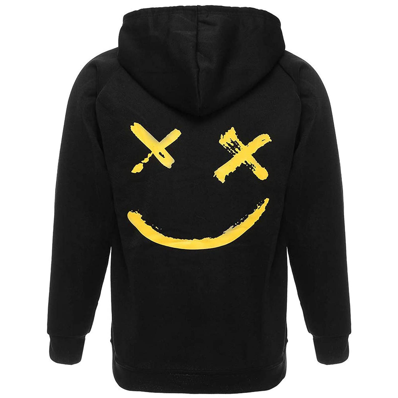Hombre Sudadera con Capucha Deportiva Manga Larga Techwear Hip Hop Hoodie Casual Camisa de Entrenamiento