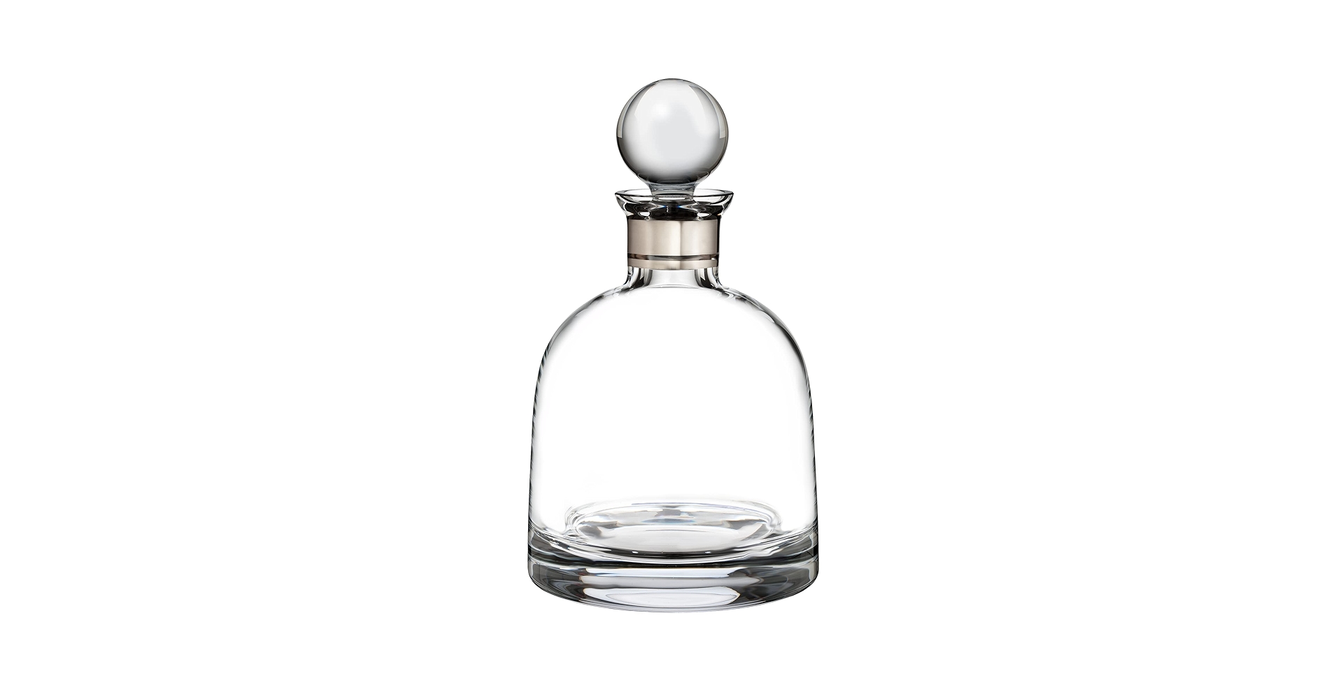 ウォーターフォード デキャンタ クリスタル　【45625575】 Amazon.com: Waterford Elegance Decanter Short Platinum Band