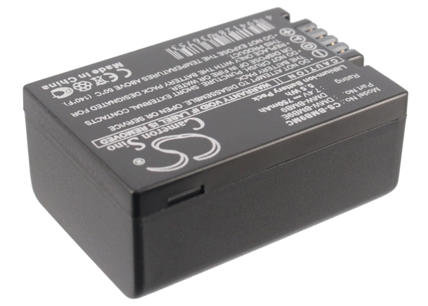 Amazon.com : VI VINTRONS 750mAh Battery for Panasonic Lumix DMC