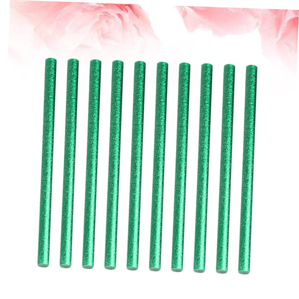 Verts Bâtonnets de Colle Chaude en Résine 100 Pièces pour Décoration