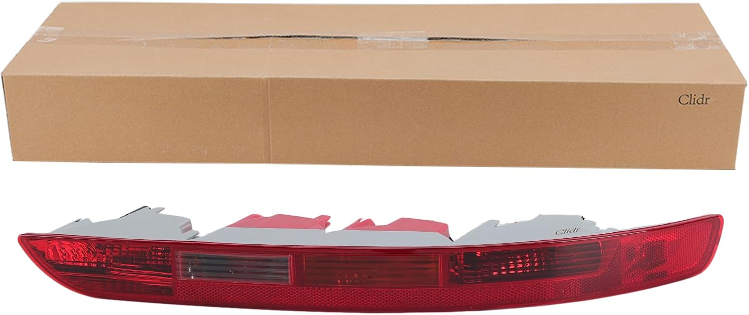 Rear Bumper Tail Light Lamp for Audi Q5 2009-2015 Rear Bumper Reflector Lower Tail Lights Replace 8R0945096 Passenger Side (Right) For 2009-2015 Right Passenger Side