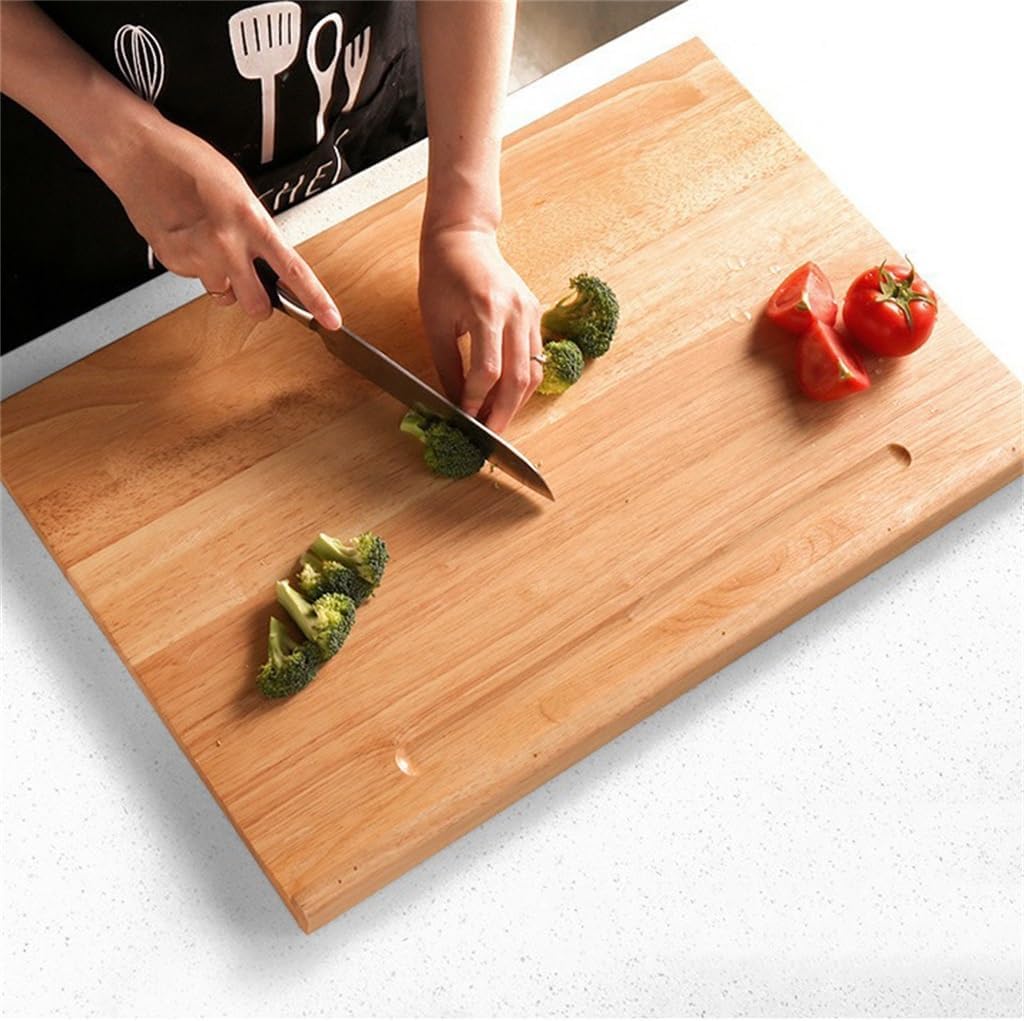 Wooden Rolling Board Extra Large Kneading and Chopping Board Thickened Non-Slip Plate