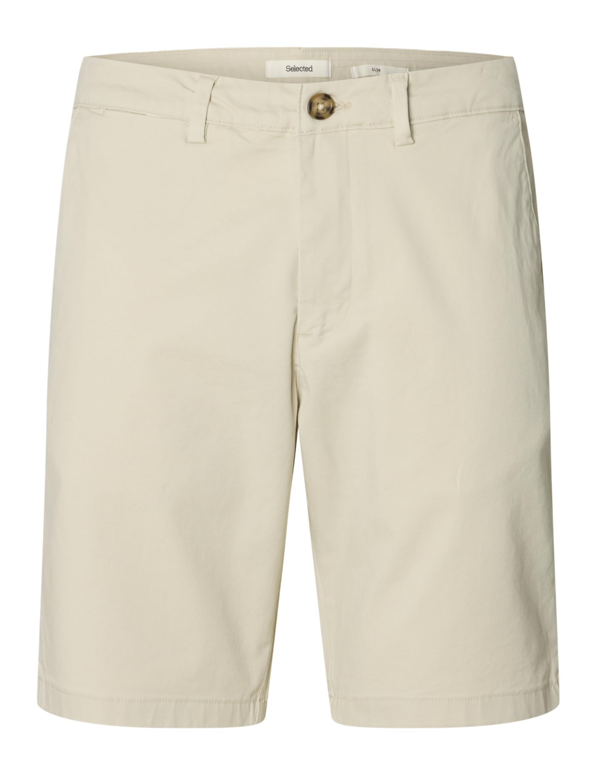 SELETED HOMME Slhslim-Miles Flex-Noos Chino Shorts, Bewitched by The Moon, Men's S, Bewitched by The Moon, S
