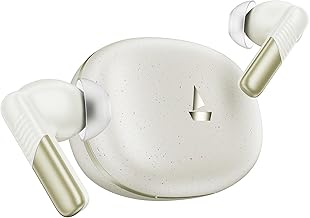 boAt (2025 Launch Airdopes Prime 412, 4Mics AI-ENx Tech, 50 Hrs Battery, Multipoint Connectivity,Fast Charge, App Support, Bluetooth Earbuds, TWS Ear Buds Wireless Earphones with mic (Sahara Chic)