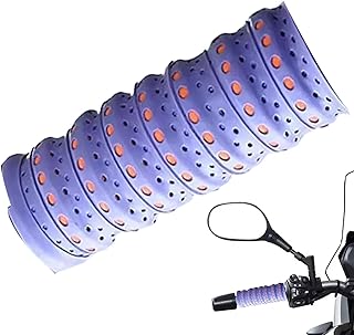 オートバイ ハンドル グリップ | 滑り止めショック吸収粘着ハンドルテープ | オートバイ ハンドル,自転車 スクーター スノーモービル スノーブロワー ビーチクルーザー 用