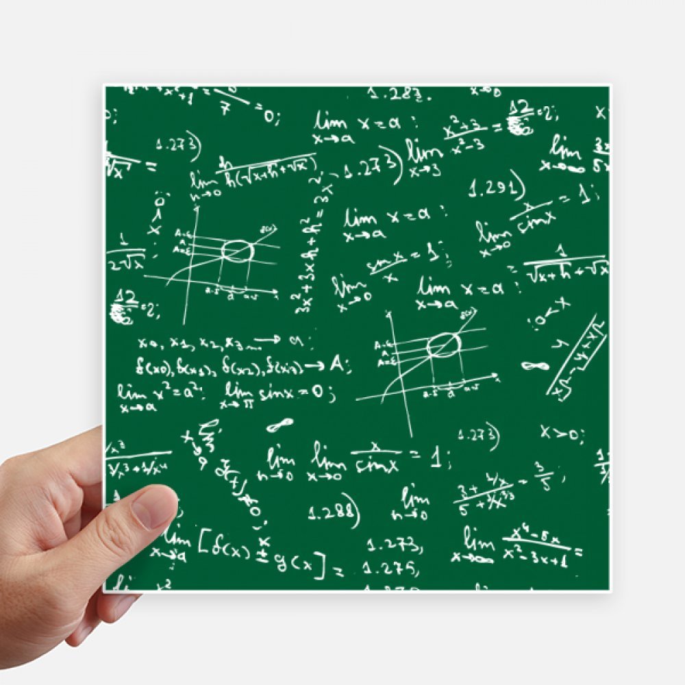 Autocollant formule mathématique pour customiser un ordinateur portable de science