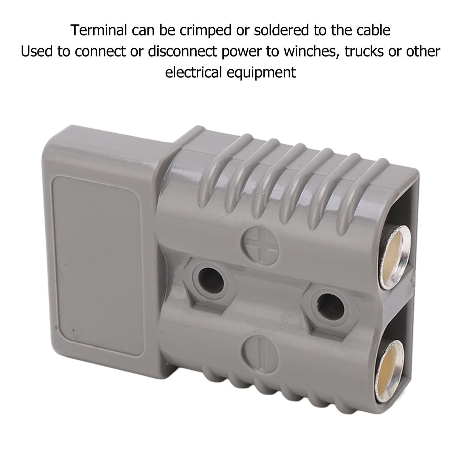 ANKROYU 2PCS 175A 600V Battery Quick Connect Plug, Wire Harness Connector Plug with Terminal, Fire Protection Ul94 V 0 Battery Power Connector, ANKROYUvyag0h8bgk
