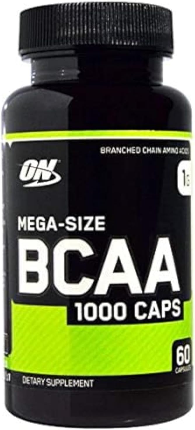 Optimum Nutrition, Bcaa 1000 Caps, Mega-size, 1 G, 60 Capsules