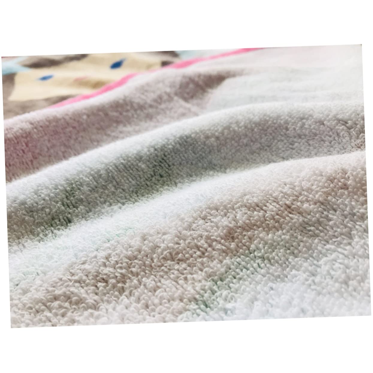 INOOMP Asciugamano Cappuccio per Bambini, Poncho lungo Cotone