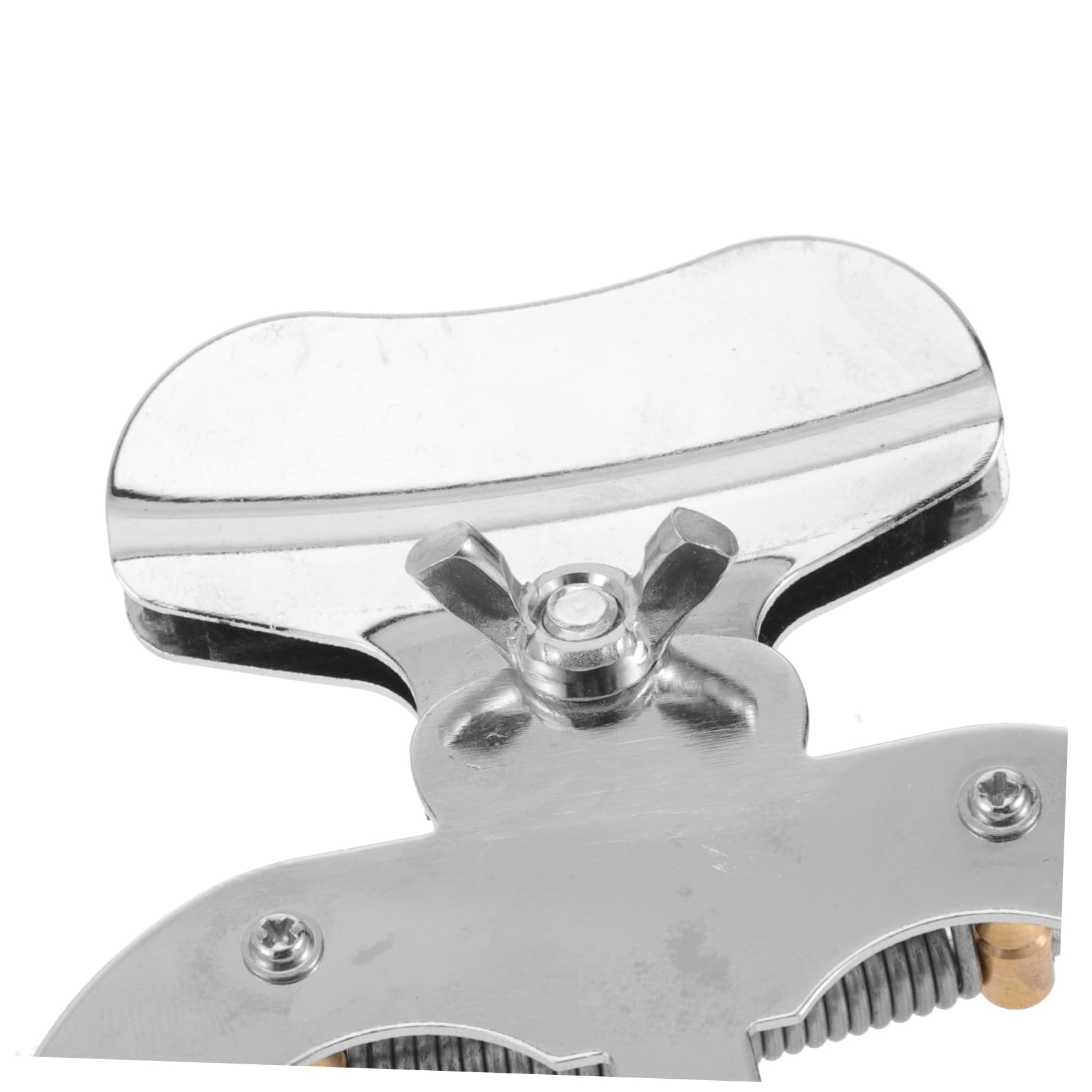 Metall Posaunenlyra Notenclip für Marschposaune Silber