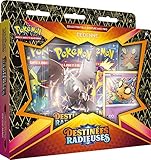 Zusätzlich zu 3 Booster können Sie mit diesen Sets einen Anstecker mit Dedenne oder Mr Glaquette erwerben