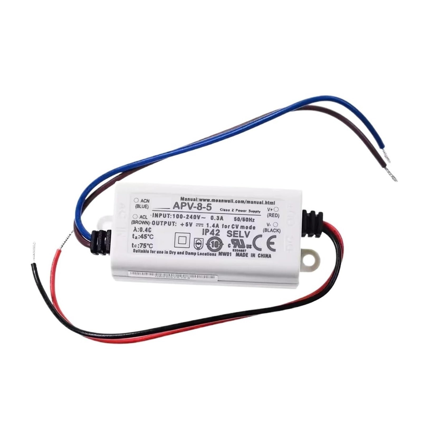 SWEWDSQG Switching power Supply APV-8 8W 5/12/24V Constant voltage(APV-8-12)