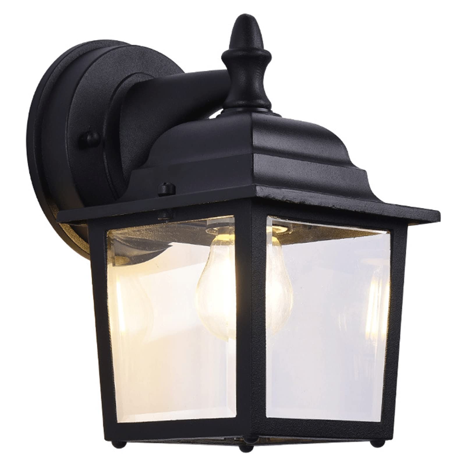 Lampe de porche extérieure E27 : lanternes murales pour porte d'entrée