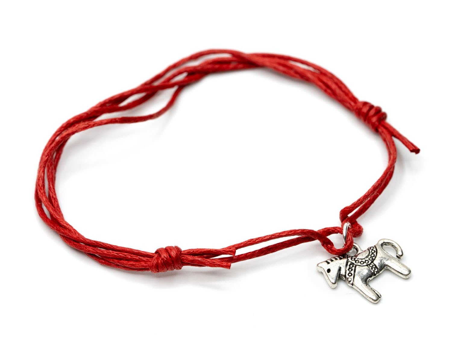 Nilioyul Paarden Armband Meisjes Armbanden, Roze Parel en Strass Ballen Verstelbaar 18-24 cm Schattig Geluksarmband Kindersieraden Paarden Accessoires, voor Verjaardagscadeaus Kerstmis Graduatie