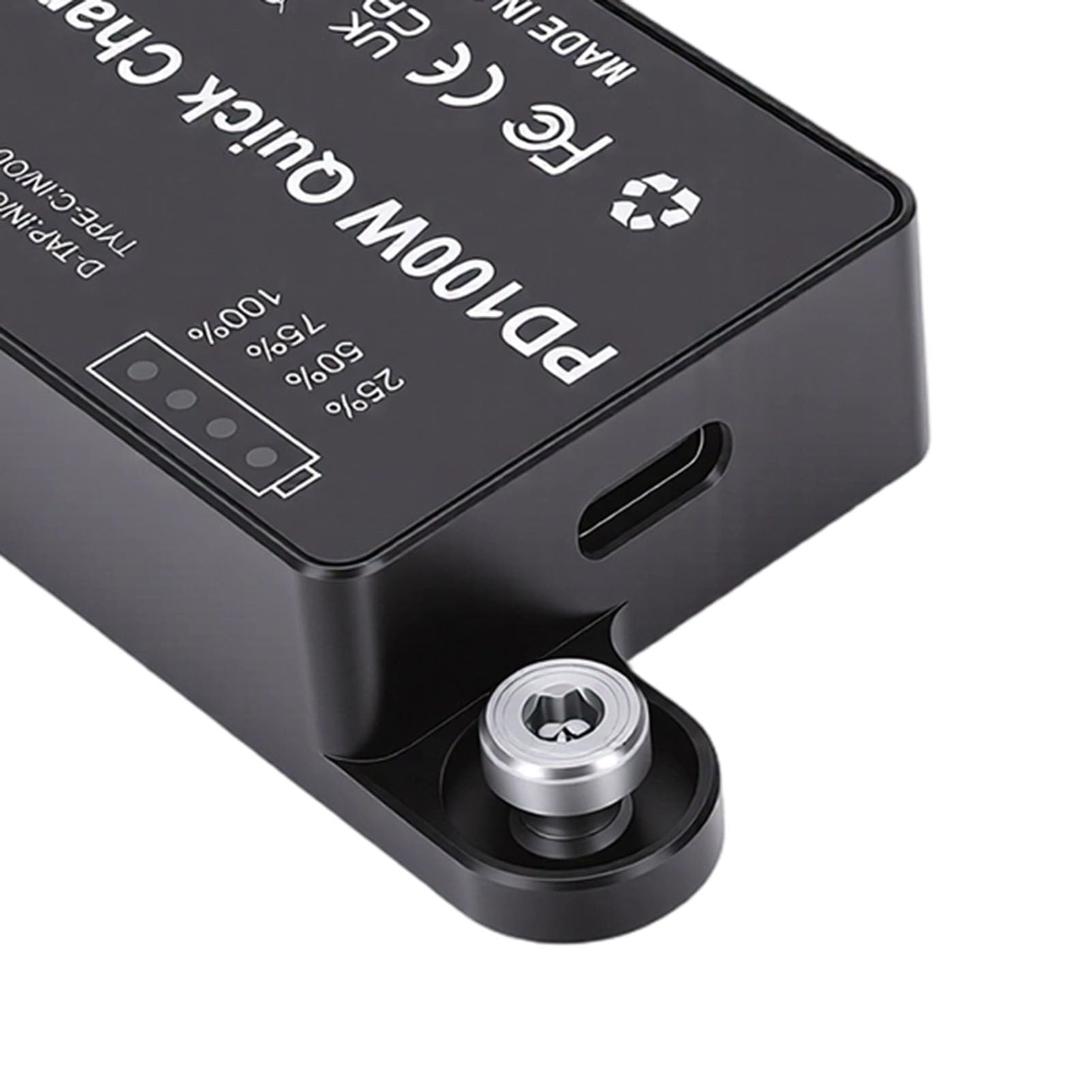 Cryfokt D Tap Type C Quick Charger 100W for V Mount Battery | Adaptacyjna regulacja napięcia, montaż śrubowy 1/4, wiele osłon zabezpieczających