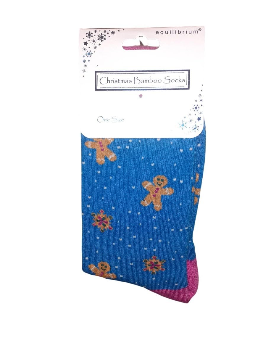 Joe Davies Christmas Luxury Ladies Cookies Bamboo Socks