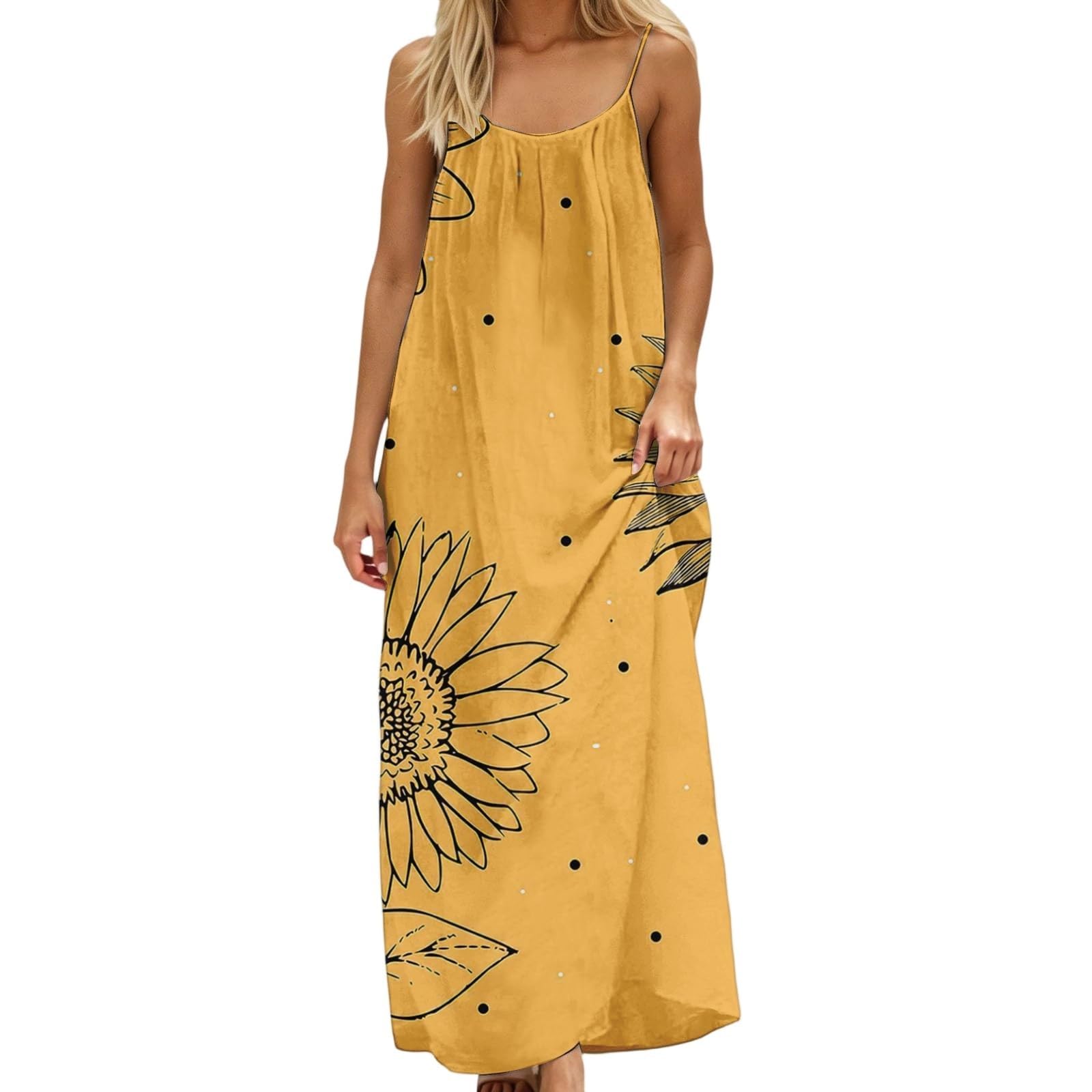 Robe d'été ample coupe loose fit pour un confort maximal - 8