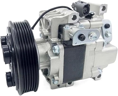 Compatible para coche MAZDA 6 MAZDA 3 MAZDA CX-7 2002-2009 AC Compresor GJ6A61K00A GJ6A61K00B GJ6A61K00C GJ6A61K00D GJ6A61K00F H12A1AF4DW 6PK