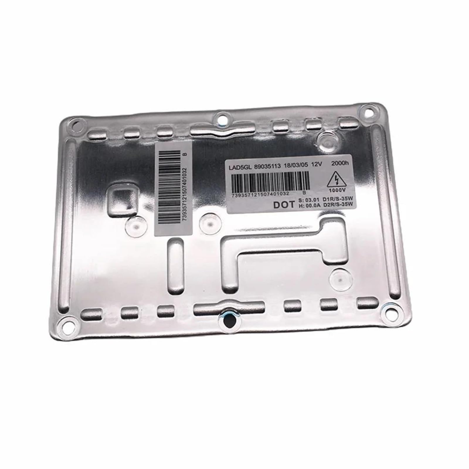 HID Xenon Ballast Unité de Commande de Phare 4 Broches LAD5GL Compatible pour A4 S4 8E0907391A, 3D0907391B, 3D0907157, 63126938561, 6224F9, 6237219, 13128287, 7701207586