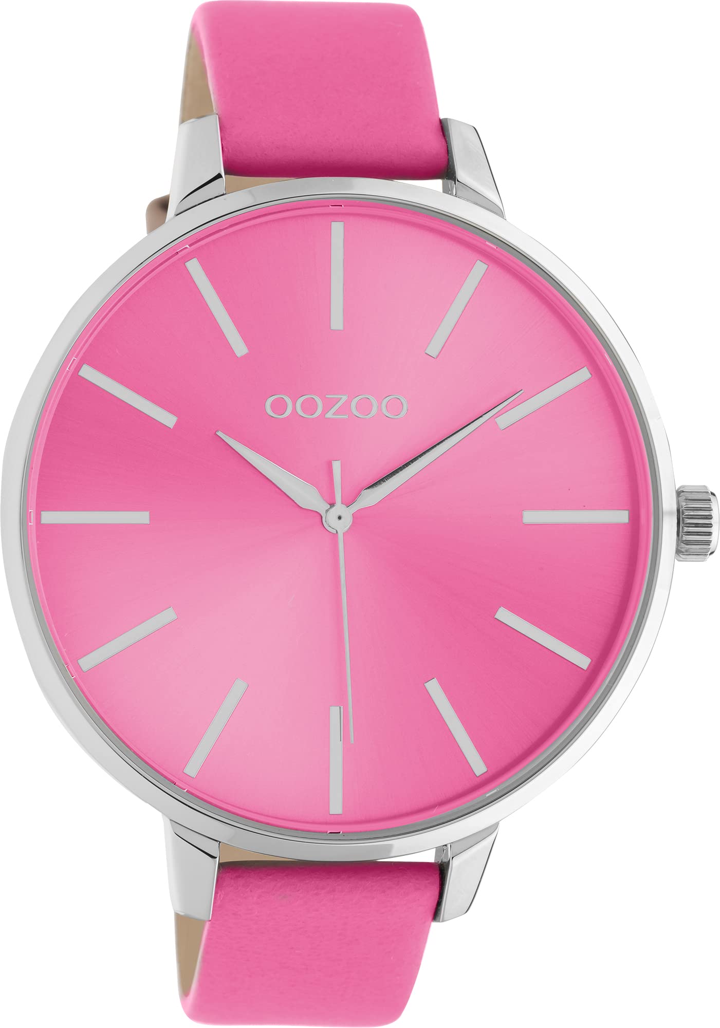 Oozoo Vintage Damen Uhr - Armbanduhr Damen mit 16mm Lederarmband - Analog Damenuhr in rund