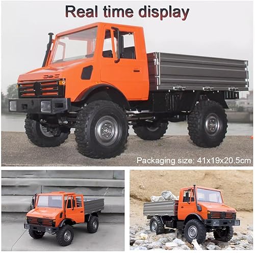 Miniatura 9 de RC Unimog Army (URSS) Camión LD-1201 1/12 2.4G 5CH Escalada Militar Camión Modelo Vehículo (Versión RTR)