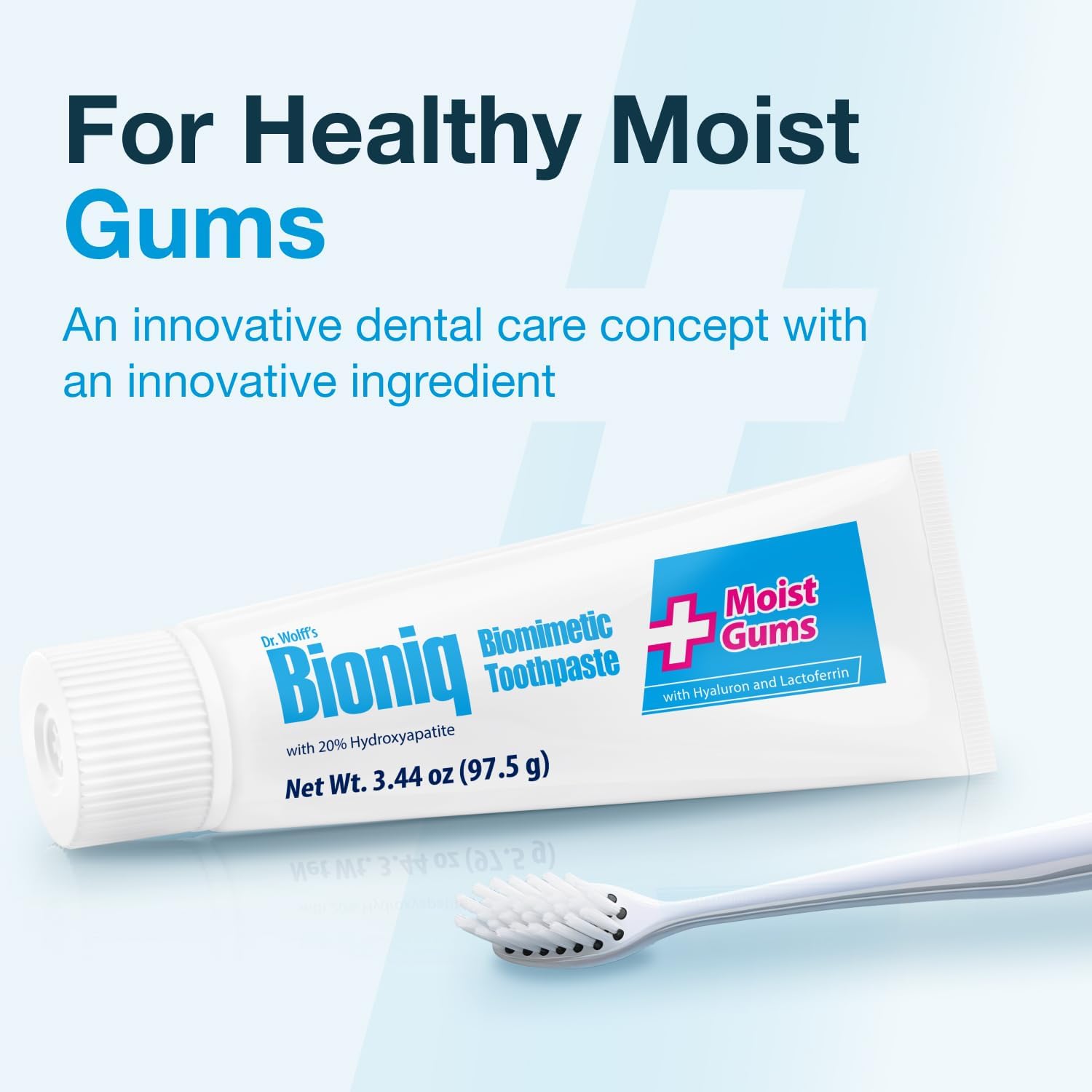 Biq Plus+ Gum Formula - 20% Hydroxyapatite Tootaste, bioHAP and