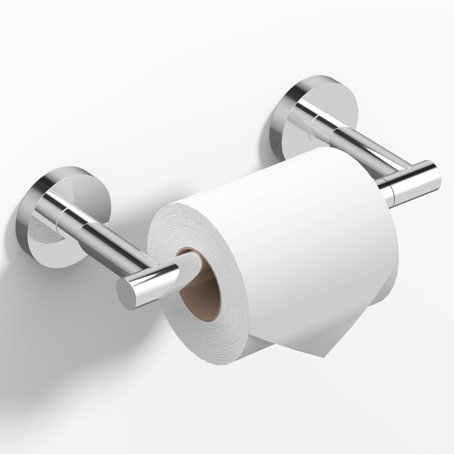 HITSLAM Matte Black Toilet Paper Holder, Double Post Pivoting, SS304 — Amazon image 14