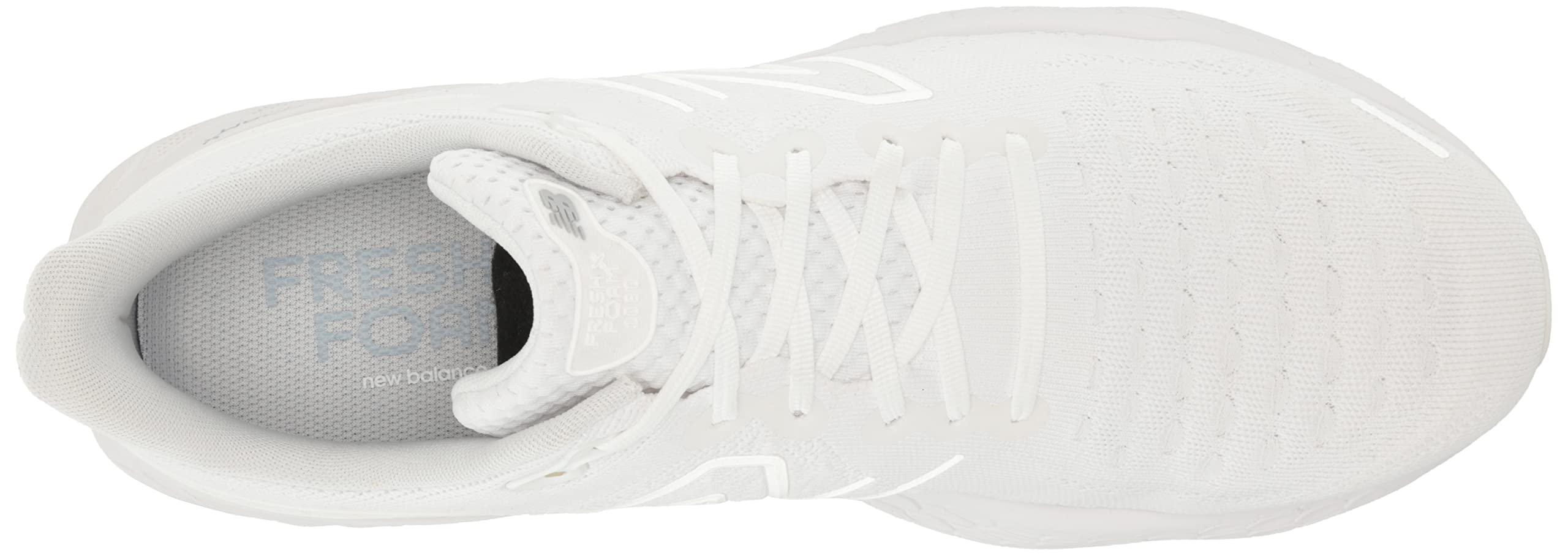 New Balance Men's Fresh Foam X 1080 V12 Running Shoe, White/Arctic Fox, 12 Wide