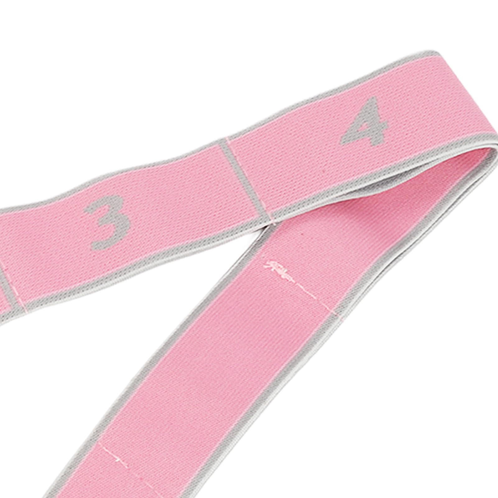 Naroote Stretch Band, Fitness Pneumatico Elastico Doppio Ispessimento Sostenibile 8 Sezione per Formazione
