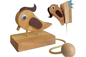 Handmade Charming Design Woodpecker Door Knocker for Home Room Decor