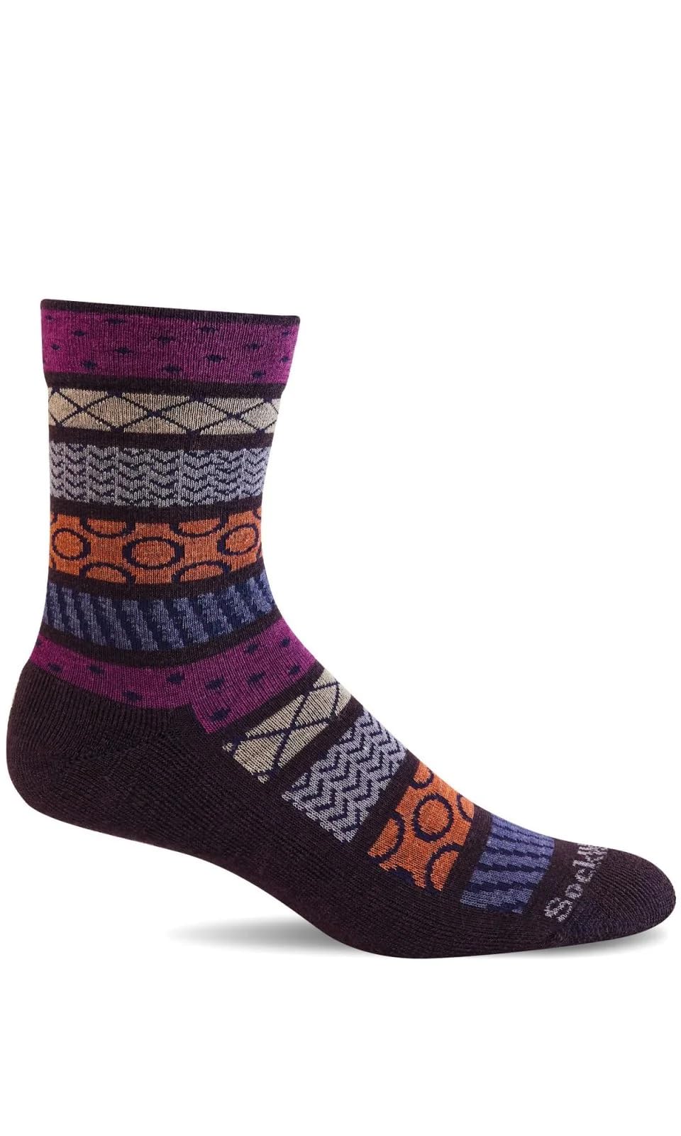 Sockwell Women's Fairisle Pop Everyday Crew Sock