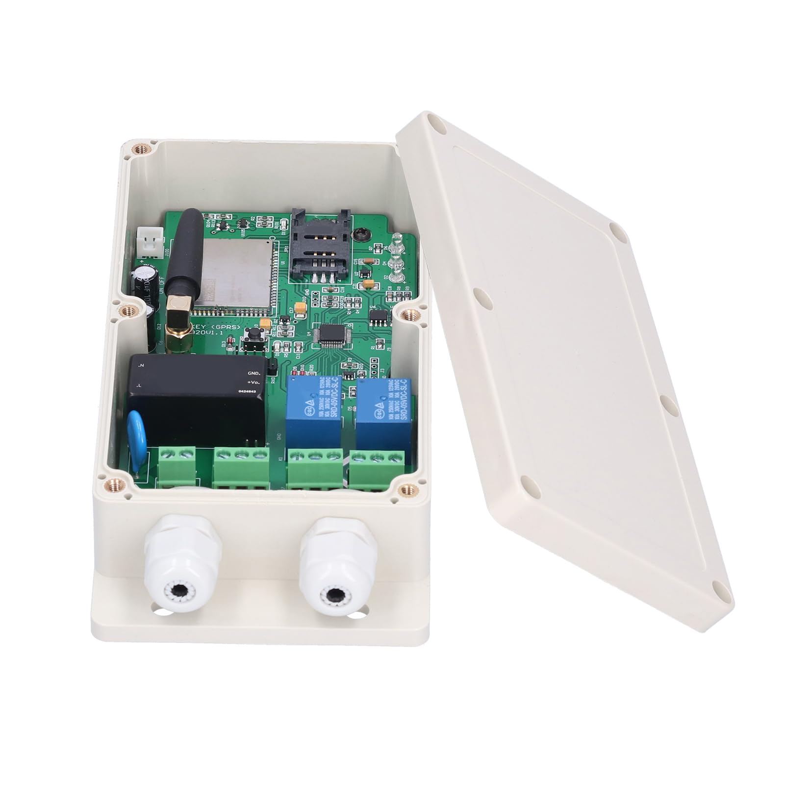 Pilot do Bramy GSM?KEY?4G – Bezpieczny Przełącznik Dwukanałowy dla 4G/3G/GSM AC 110 V/220 V (Wersja europejska)