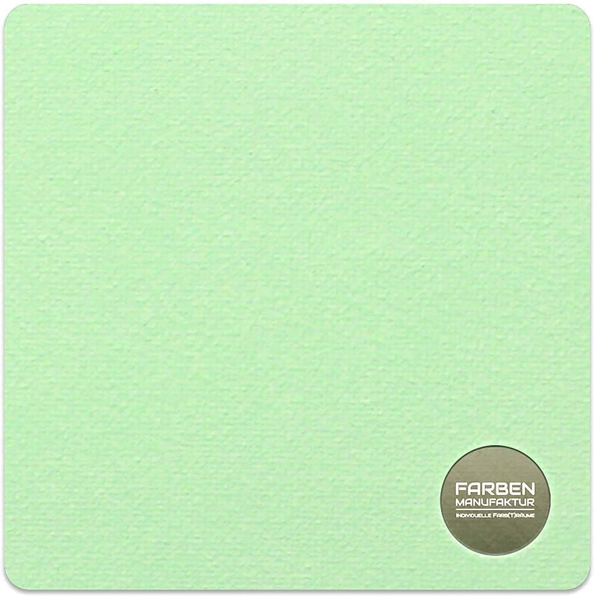 Pintura multicolor para paredes interiores de gran cobertura, sin disolventes, 1 capa es opaca (10 L), color menta.