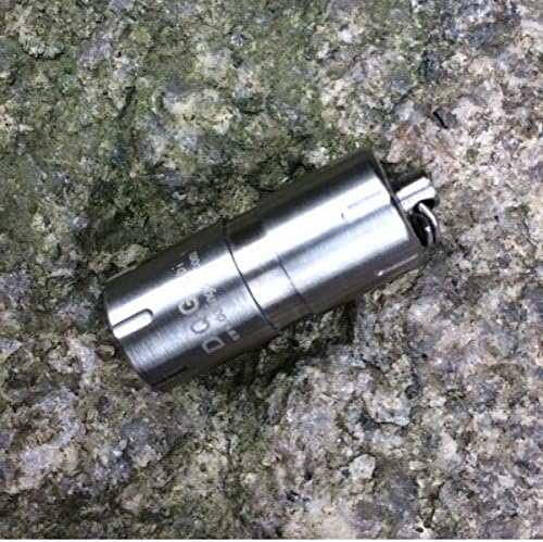 DQG Hobi 10180 CREE XP-G2 R5 NW Titanium/SS/Brass LED Flashlight