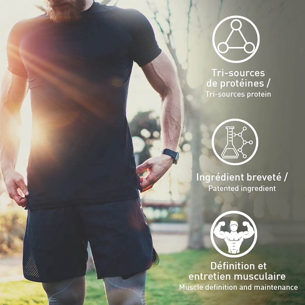 PROTEINES VEGAN TRI-SOURCE - Protéines Végétales Vegan Savoureuses Pour le Développement Musculaire - Riz Spiruline Pois - Assimilable Rapidement - 1,5kg - Saveur Pistache - Eric Favre