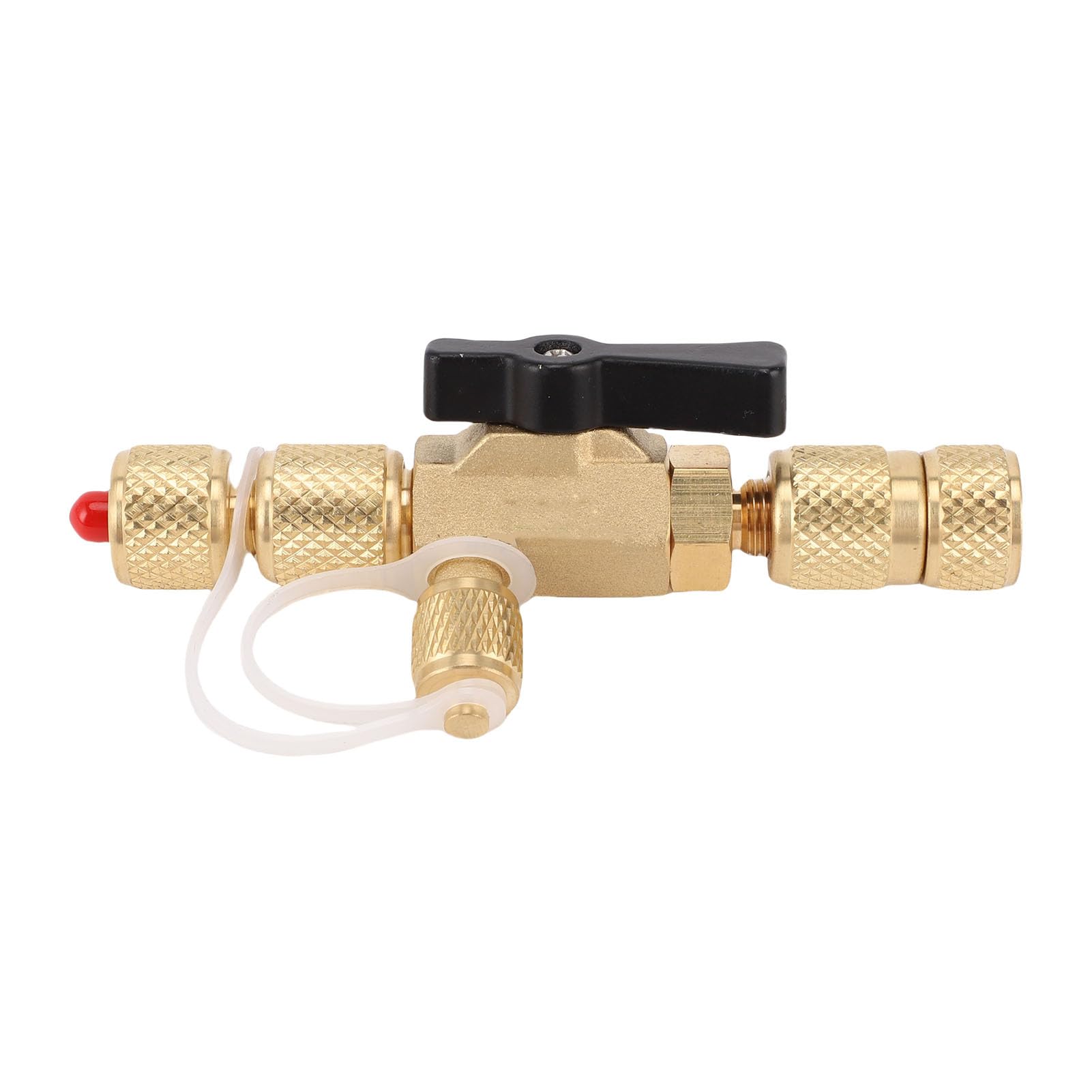 EMUKOEP Extractor de Núcleo de Válvula Herramienta de Extracción de Núcleo de Válvula Instalador de de Puerto Lateral de de Bola Interfaz SAE 1/4 pulg. 5/16