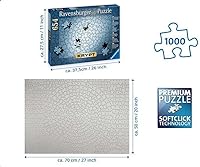 Vista 7 de Ravensburger Krypt Silver 654 Piece Jigsaw Puzzle for Adults - 15964 - Every Piece is Unique, Softclick Technology Means Pieces Fit Together