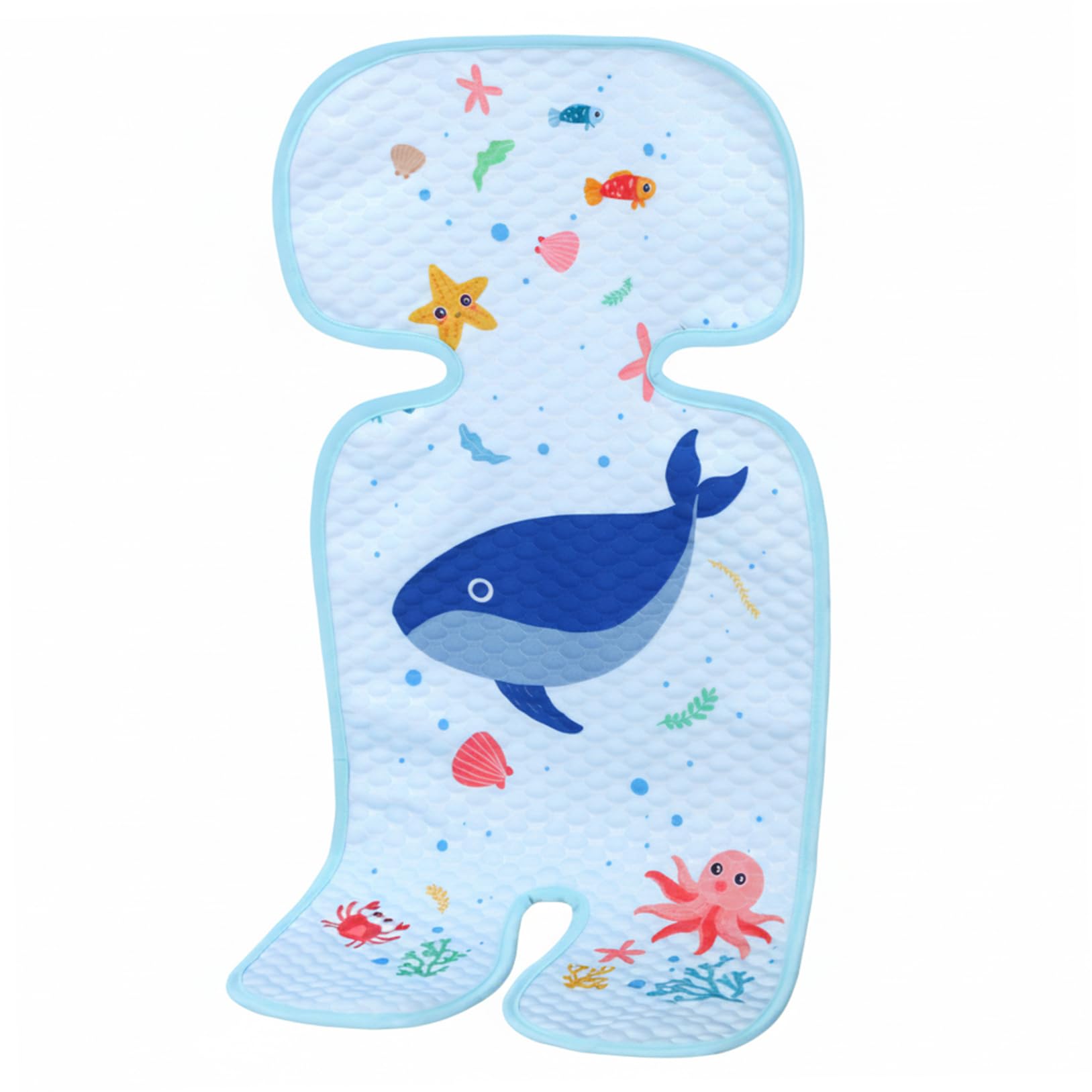Stroller Cooling Pad Baby Cooling Pad with Innovative Ice Bean Touch Layer - Fit for Most Strollers Keeps Baby Cool and Dry 27.6×13.0 inch