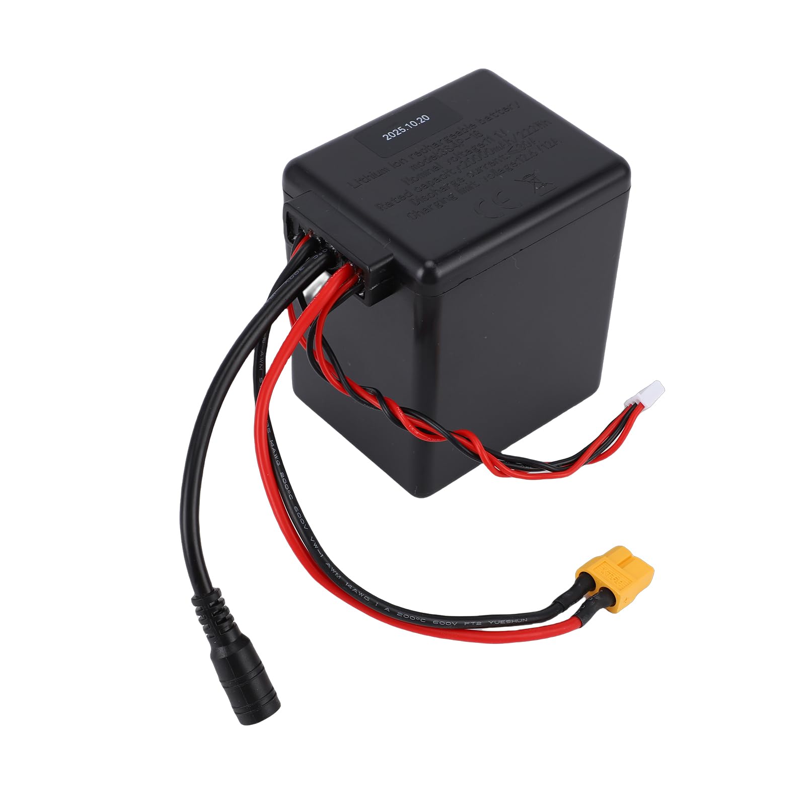 HUIOP Batería recargable de iones de litio de 12 V, 20000 mAh, control remoto de alta potencia, para barco de cebo de pesca V030 GPS
