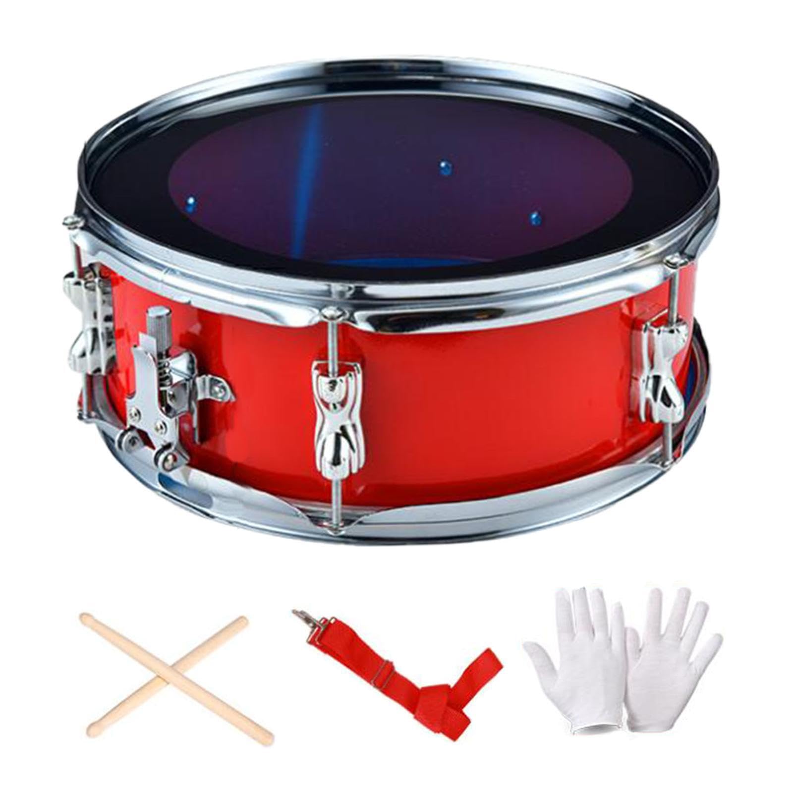 Amazon | KIXZSAZ スネアドラム 13インチ 打楽器 サウンドフルドラム