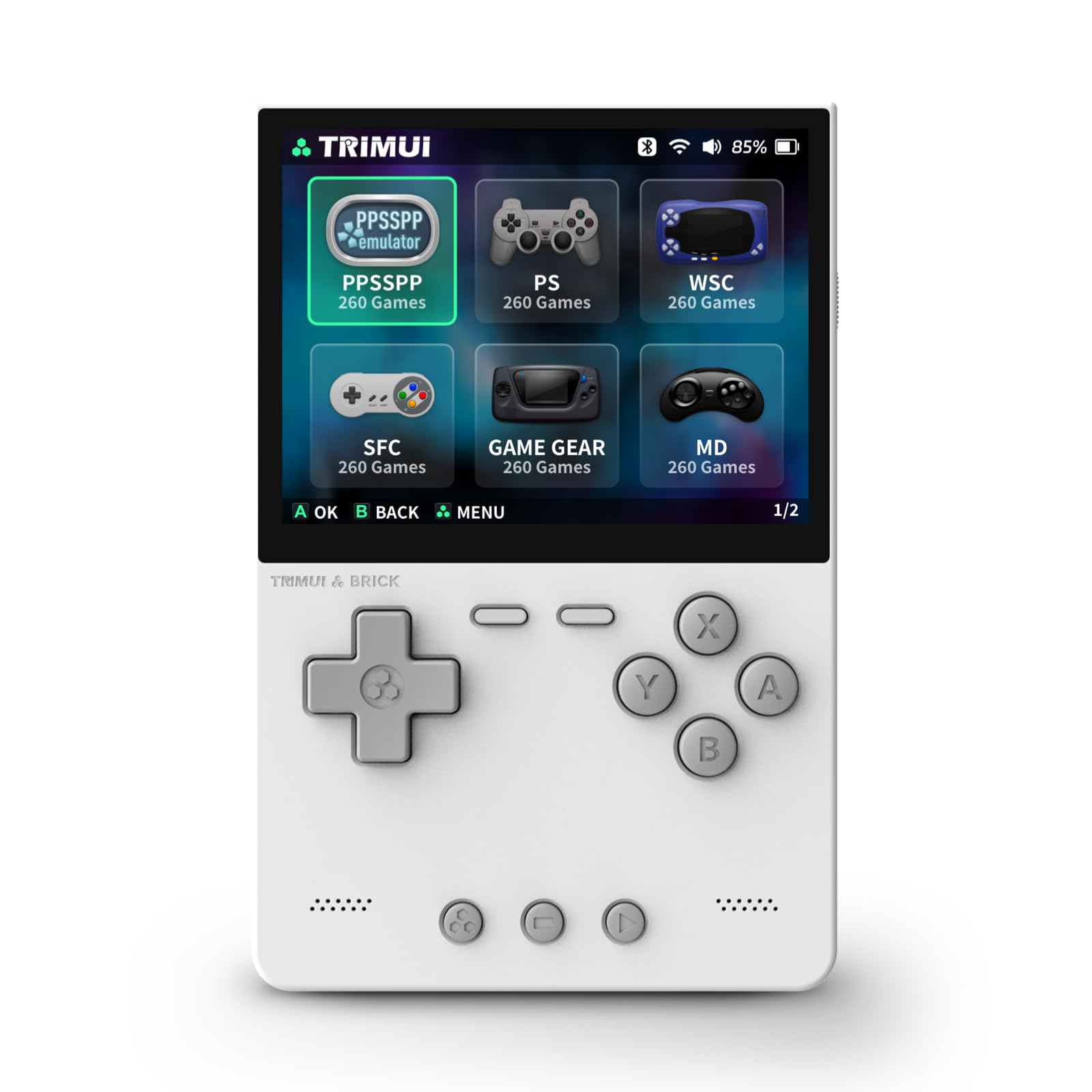 Mangmi Pocket Max Retro Handheld Game Console