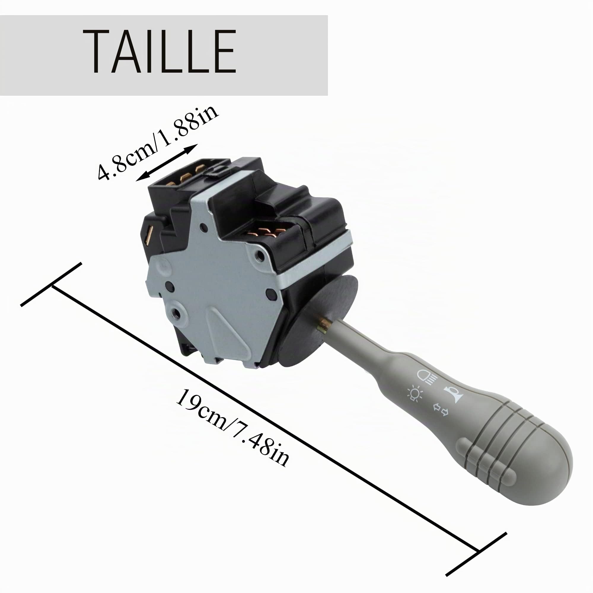 Commodo Interrupteur au volant pour R-enault Twingo 7701046629 7700822445 Commande au Volant Clignotants phares